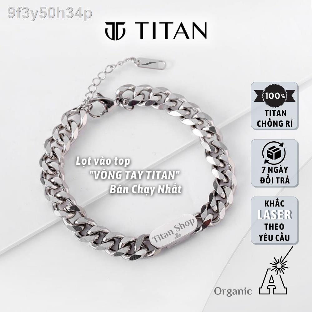 ✳◊✚Lắc tay nam nữ Khắc Tên theo yêu cầu, Vòng đôi ngắn TITAN Shop làm quà tặng màu bạc 925 không gỉ, couple uni