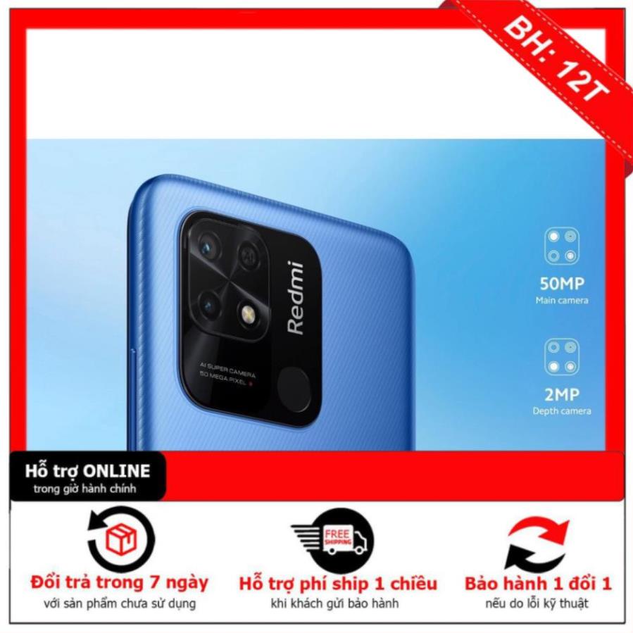 [FREE SHIP] Điện thoại Xiaomi Redmi 10C hàng chính hãng fullbox nguyên seal bảo hành 18 tháng | BigBuy360 - bigbuy360.vn