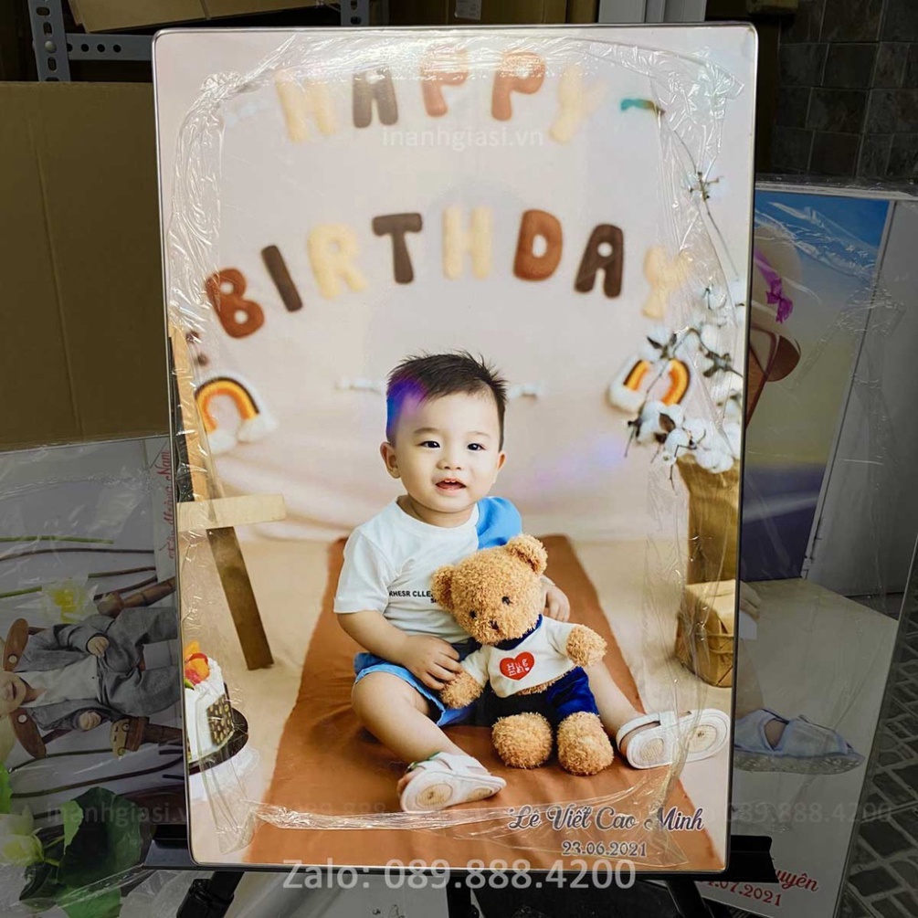 Khung ảnh gỗ 40x60, 50x75, 60x90 trang trí nhà cửa, bàn làm việc, in hình cưới, sinh nhật, thôi nôi