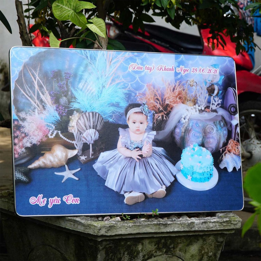 Khung ảnh gỗ 40x60, 50x75, 60x90 trang trí nhà cửa, bàn làm việc, in hình cưới, sinh nhật, thôi nôi