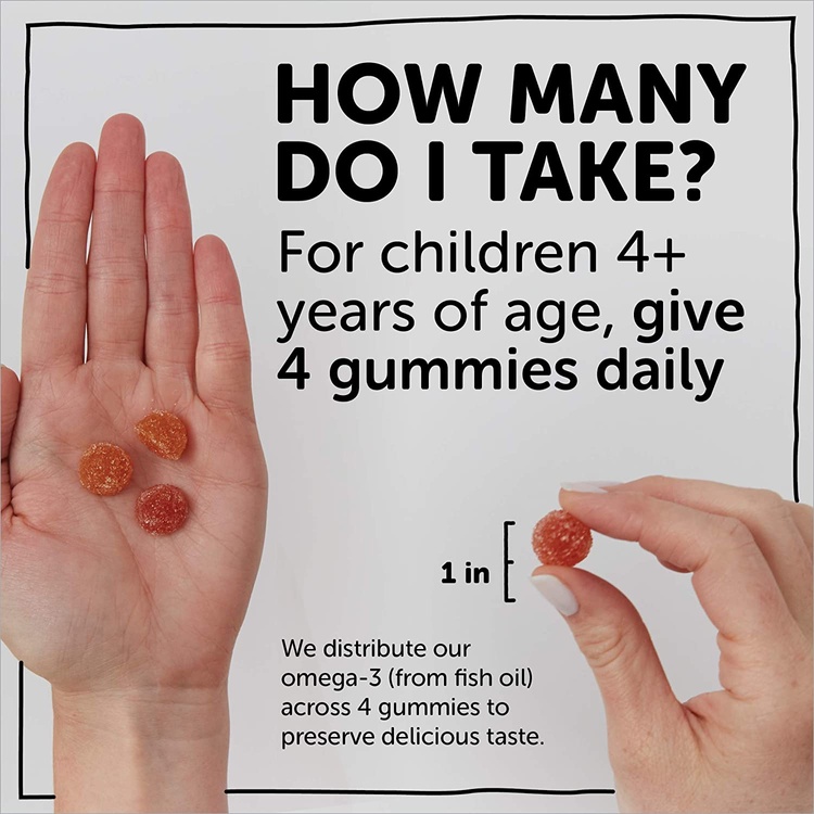 Kẹo vitamin cho trẻ em bán chạy nhất thế giới Unilever SmartyPants Kids