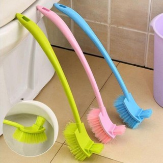 Cọ bồn cầu, cây chà bồn cầu, chổi cọ bồn cầu 2 đầu tisa cọ được các ngách nhỏ