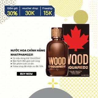 Dsquared2 - nước hoa wood pour homme 100ml