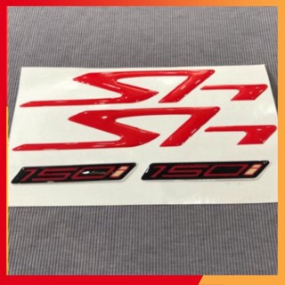 TEM NỔI CHỮ SH 150I ( KEO ĐỎ) (Hình thật)