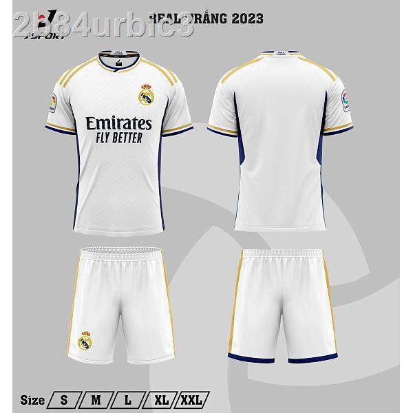 ☫♗Real Madrid. Áo Bóng Đá CLB Madrid 2023 Mới Nhất, In Tên Số Theo Yêu Cầu ( CÓ TÍNH PHÍ )