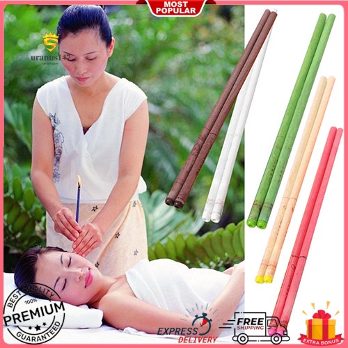 Bộ 10 Cây Nến Sáp Ong Tự Nhiên Dùng Để Lấy Ráy Tai