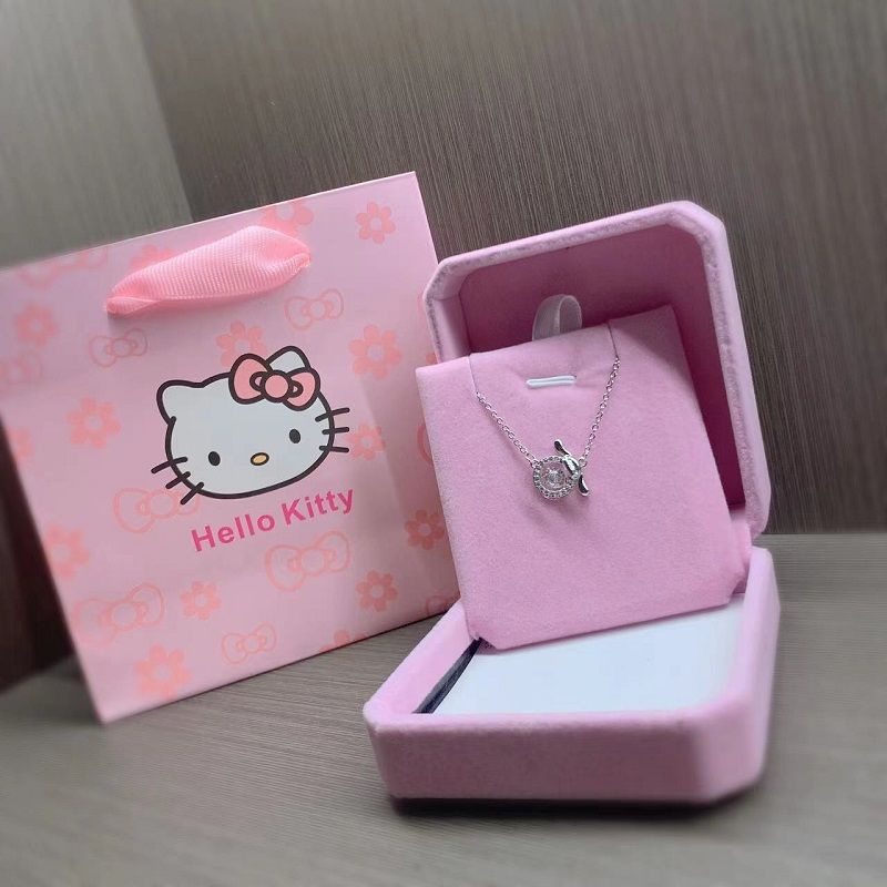 Vòng cổ Mặt Hình Chú Chó cinnamon Bằng Bạc sterling Nhẹ Nhàng Thiết Kế Sang Trọng