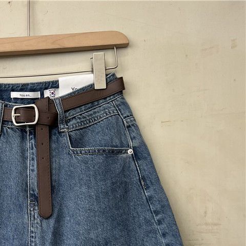 Jiashucheng2023 Quần Short Denim Dáng Chữ A Lưng Cao Dáng Ôm Cỡ Lớn Thời Trang Mùa Hè Cho Nữ
