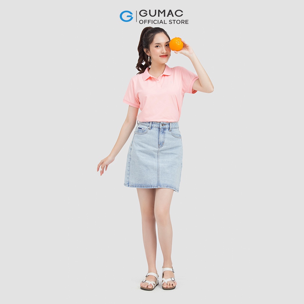 Áo polo thêu chữ ATC06014 thời trang GUMAC | BigBuy360 - bigbuy360.vn