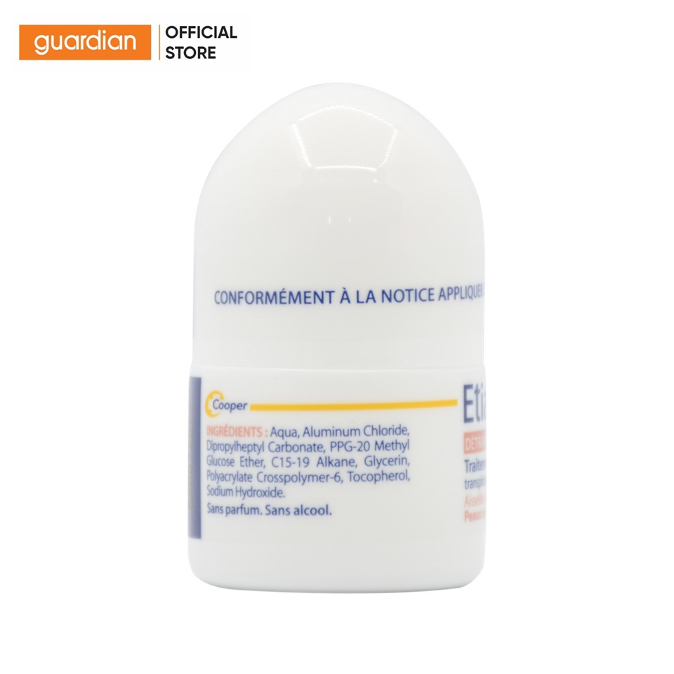 Lăn Khử Mùi Đặc Giảm Etiaxil Cho Da Siêu Nhạy Cảm (Màu Nâu) 15ml