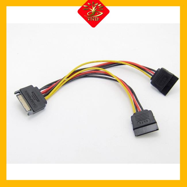 Cáp Chia Nguồn SATA 1- 2 - Dây Cáp Tín Hiệu Sata Giá Rẻ.