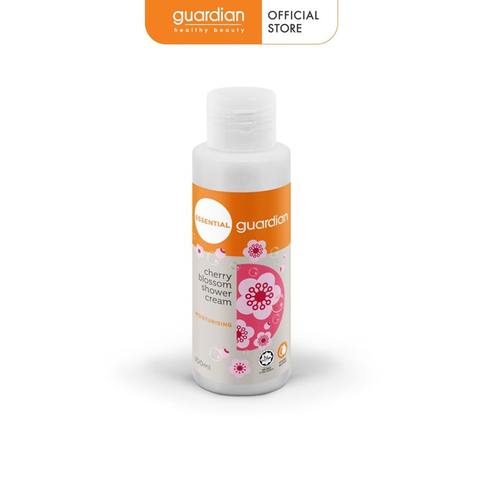 Sữa Tắm Dạng Kem Dưỡng Ẩm Guardian Essential Cherry Blossom Moisturising Shower Cream Chiết Xuất Hoa Anh Đào 100ml