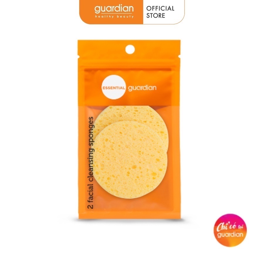 Miếng Mút Rửa Mặt Facial Cleansing Sponge Guardian 2 Cái