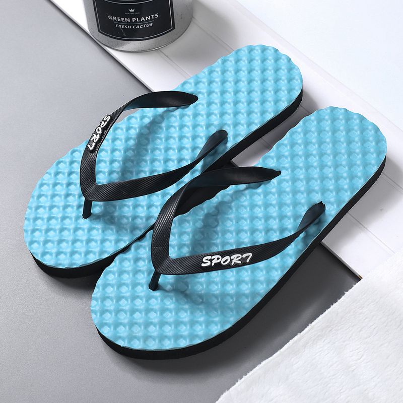 Dép Xỏ Ngón Đế Cao Su Lật Thời Trang Mùa Hè Độc Đáo Cho Nam