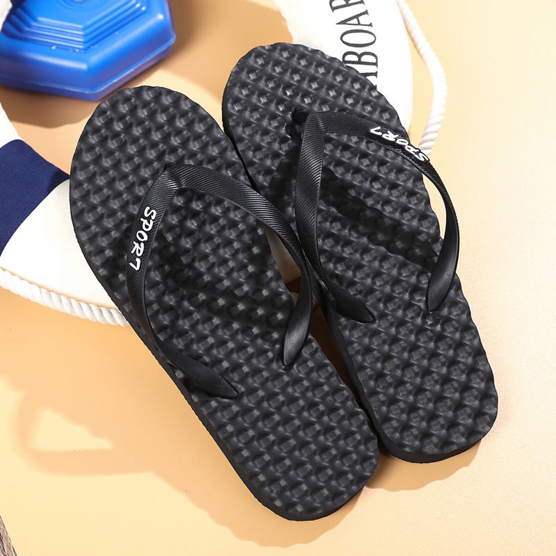 Dép Xỏ Ngón Đế Cao Su Lật Thời Trang Mùa Hè Độc Đáo Cho Nam