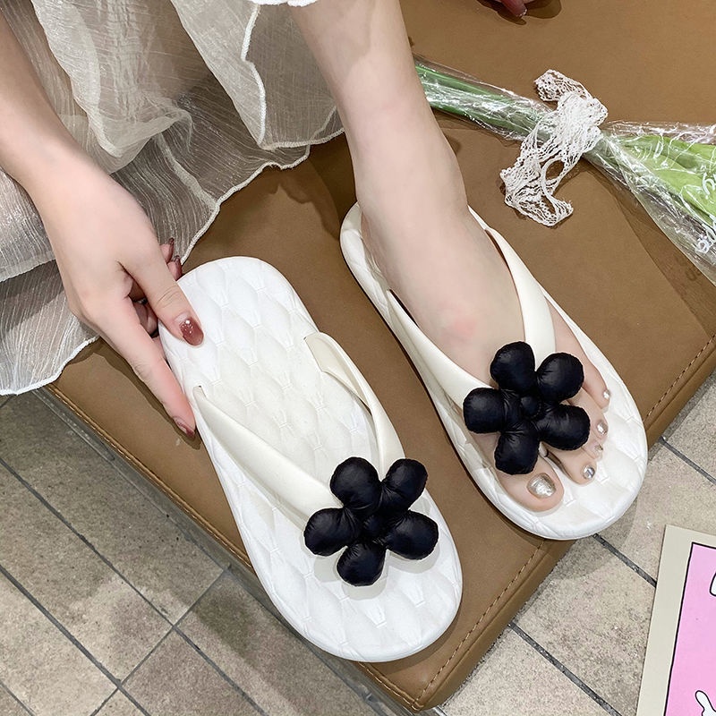 Dép Xỏ Ngón Đế Bằng Chống Trượt Phong Cách Hàn Quốc Thời Trang Cho Nữ