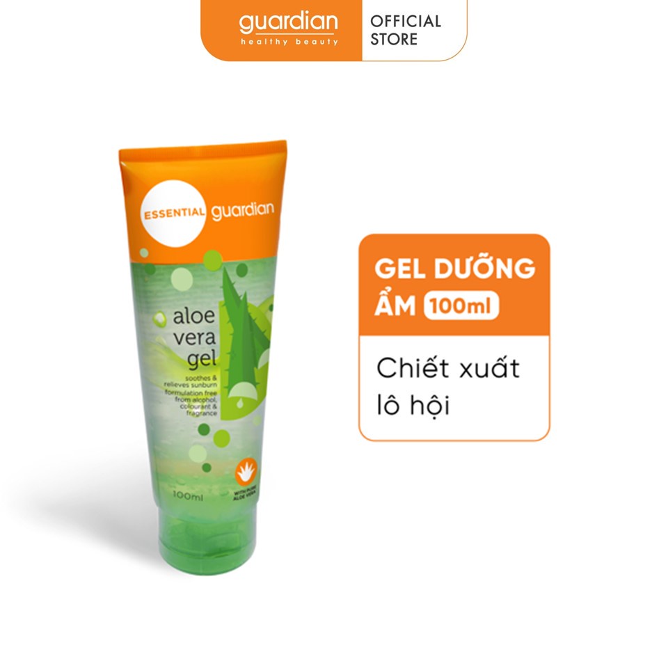 Gel Dưỡng Ẩm Guardian Aloe Vera Gel Chiết Xuất Lô Hội / Nha Đam 100ml