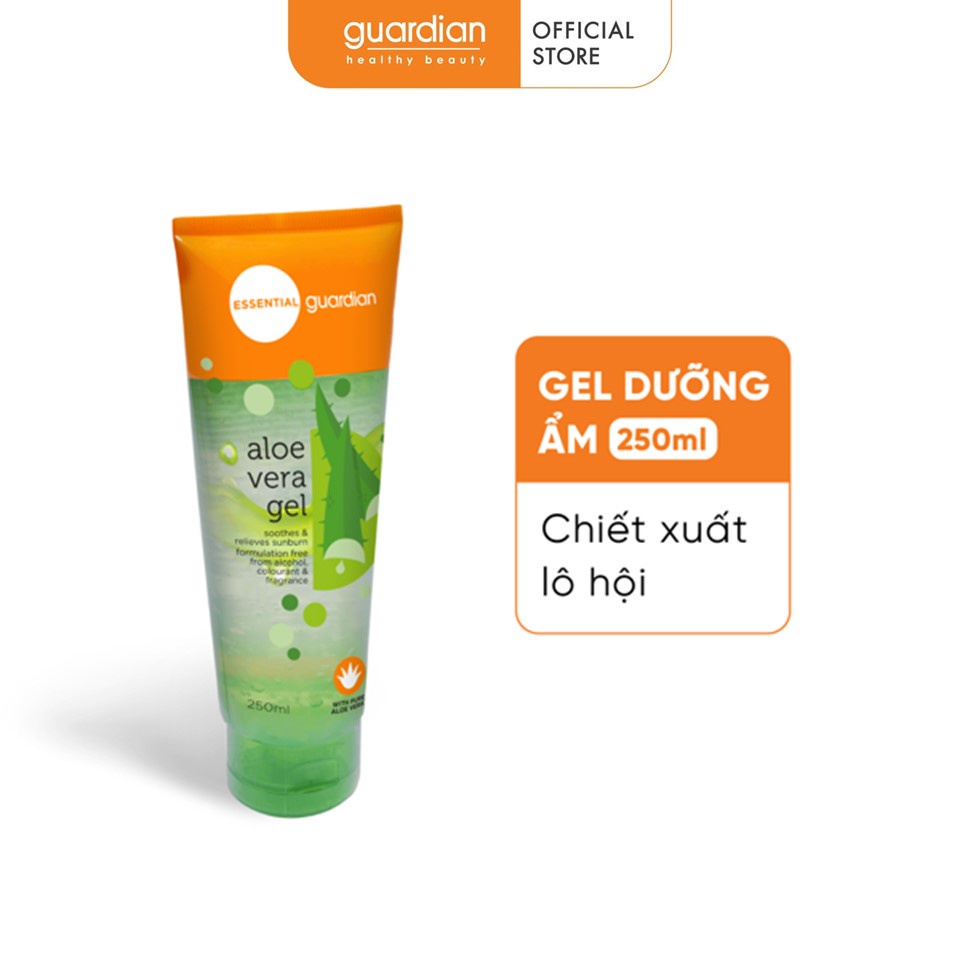 Gel Dưỡng Ẩm Guardian Aloe Vera Gel Chiết Xuất Lô Hội (Nha Đam) 250ml