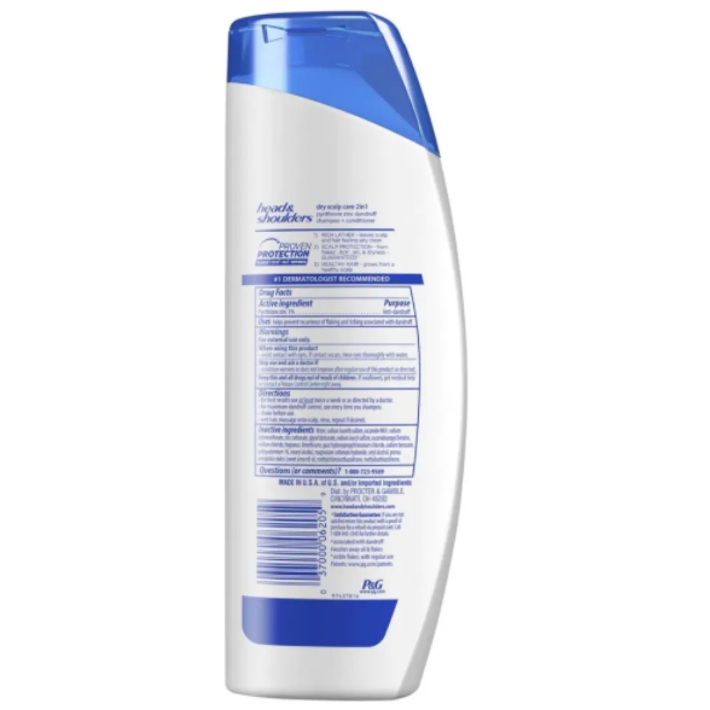 Dầu Gội Và Xả Head & Shoulders Dry Scalp Care 2In1 400ml