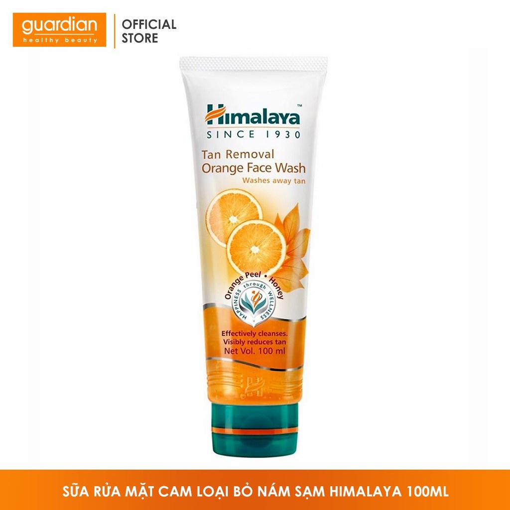 Sữa rửa mặt cam loại bỏ nám sạm Himalaya