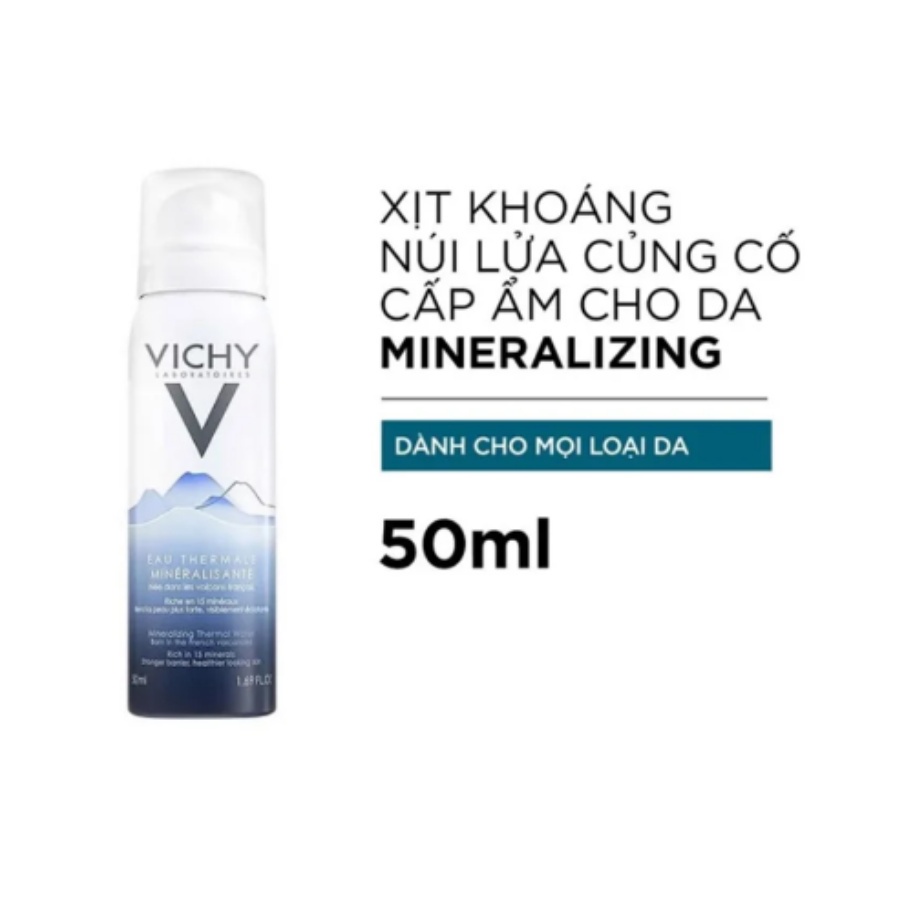 Xịt Khoáng Mineralizing Thermal Water Vichy 50ml