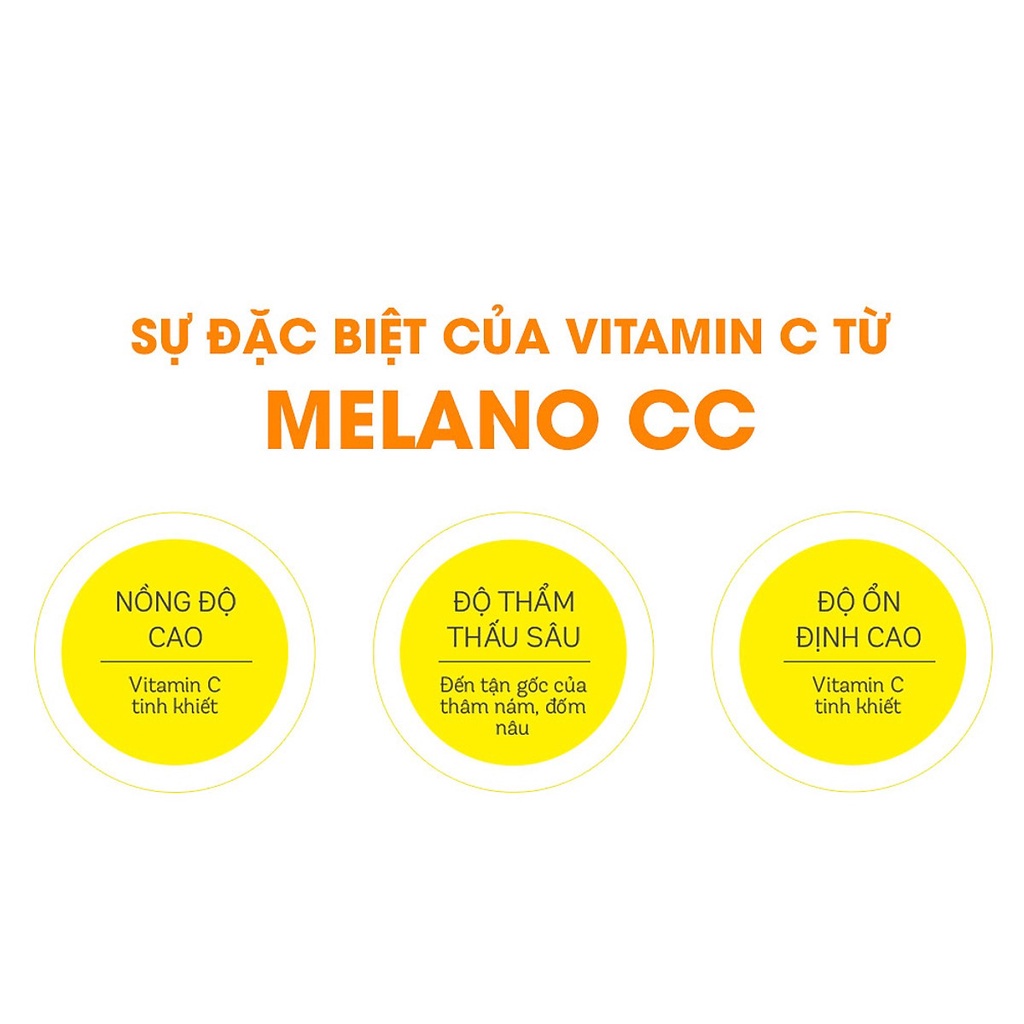 Tinh Chất Melano CC Mờ Thâm, Nám Tàn Nhang 20ml