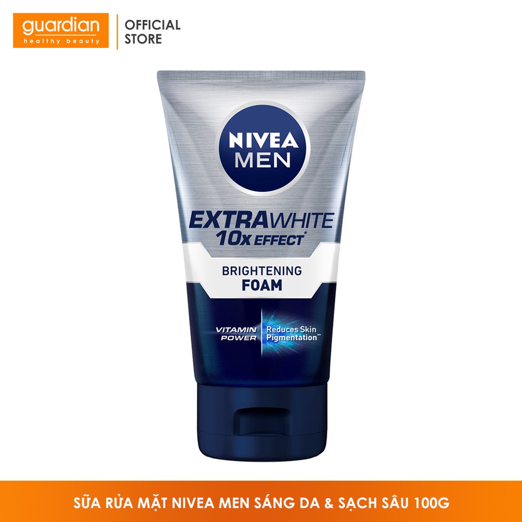 Sữa Rửa Mặt Sáng Da & Sạch Sâu NIVEA MEN 100Gr