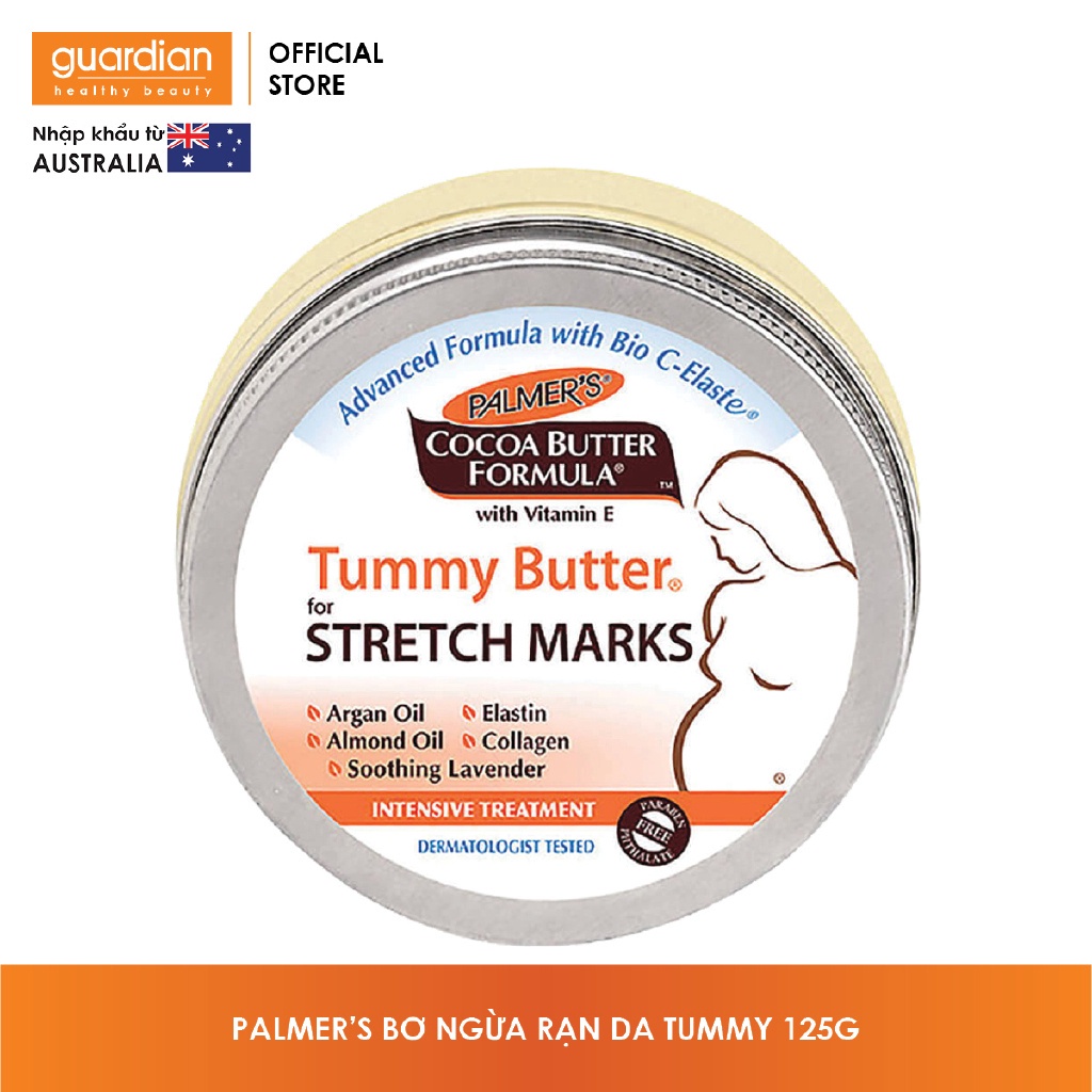 Bơ Dưỡng Thể Giúp Giảm Rạn Da Vùng Bụng Tummy Butter For Stretch Marks Palmer's 125Gr