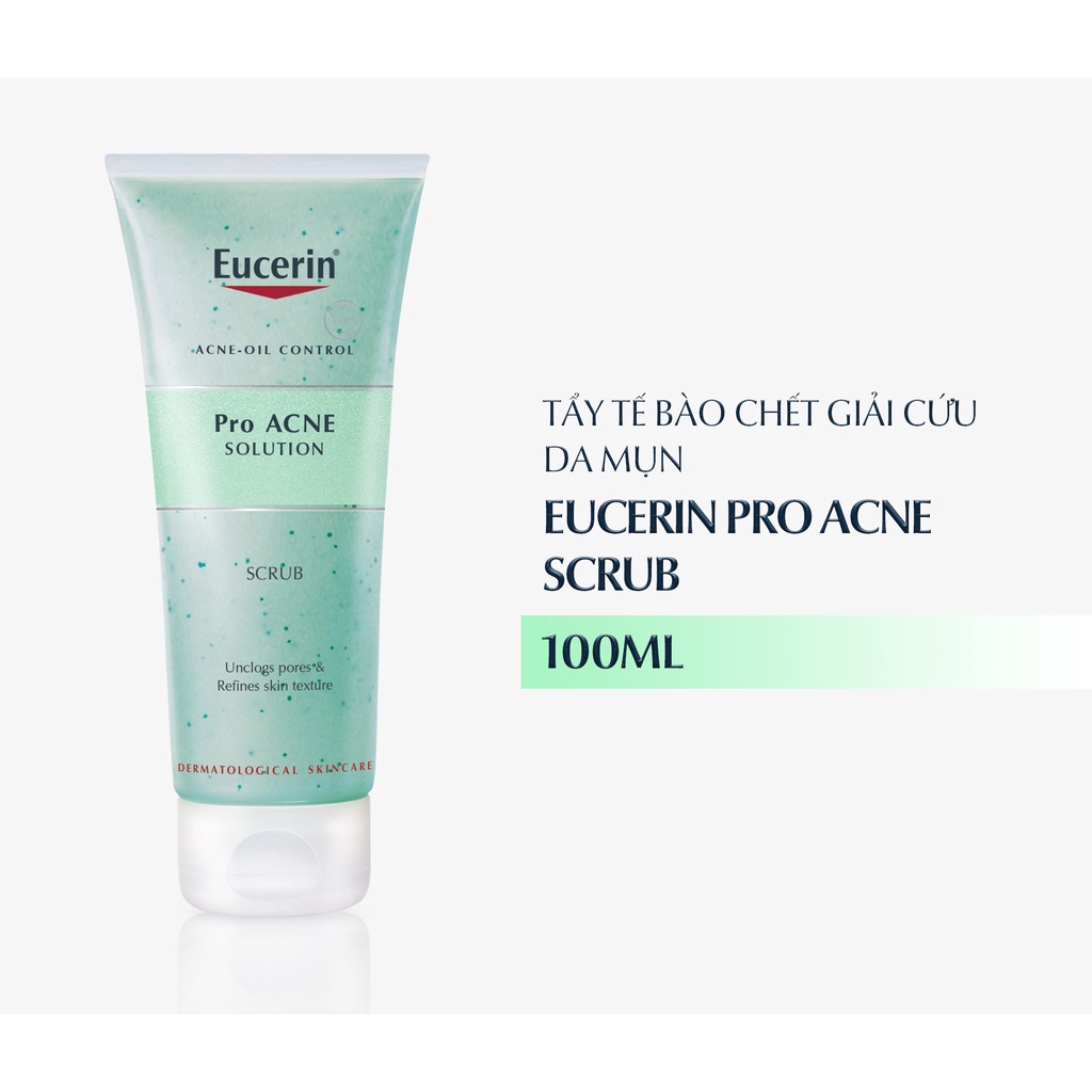 Tẩy Tế Bào Chết Ngăn Ngừa Mụn Eucerin Pro Acne 100ml