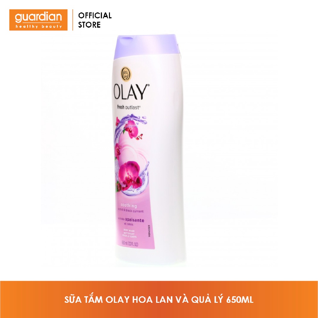 Sữa Tắm Hoa Lan & Quả Lý Chua OLAY 650ml