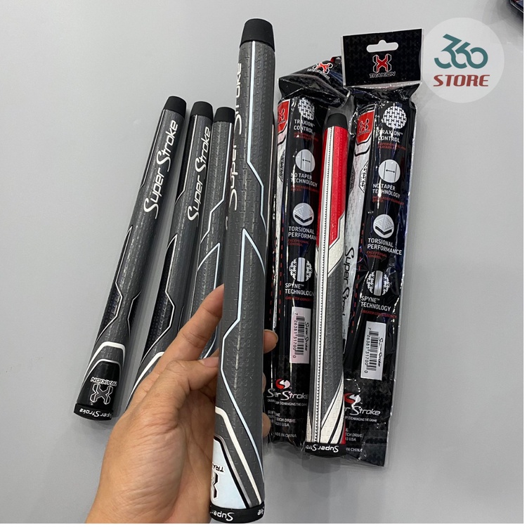 Tay cầm gậy golf loại to kích thước 30mm Super strolke - .Grip Gậy gỗ gậy sắt. Grip golf Max side