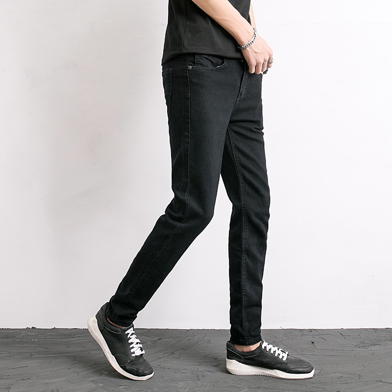 QUẦN JEANS NAM XÁM XƯỚC ỐNG ĐỨNG CO GIÃN NHIỀU MÀU CỰC ĐẸP FORM CHUẨN XÁC A1