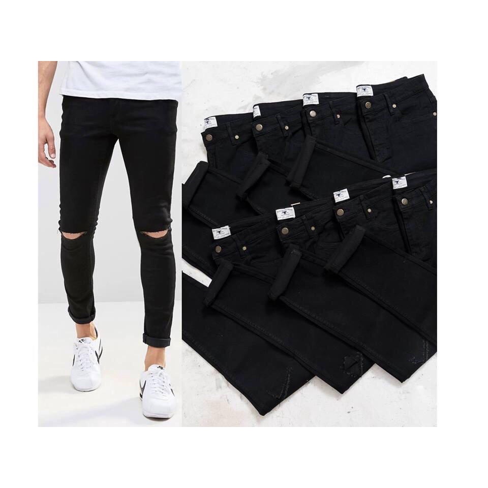 Quần Jean Nam Cá tính thời trang mẫu mới vải đẹp S01R- ÁO THUN TRƠN SIZE 9-12MONTHS/6-9MONTHS HOẶC TƯƠNG ĐƯƠNG