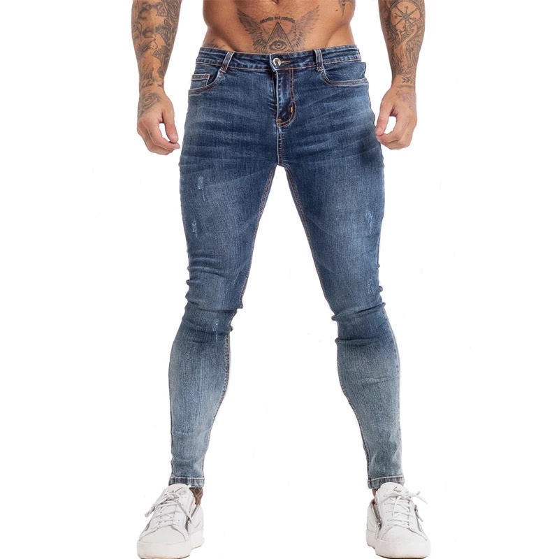 QUẦN JEAN NAM SKINNY CO GIÃN TỐT MẪU MÃ ĐẸP LẠ MẮT ĐP86.1 + ÁO THUN NGẪU NHIÊN