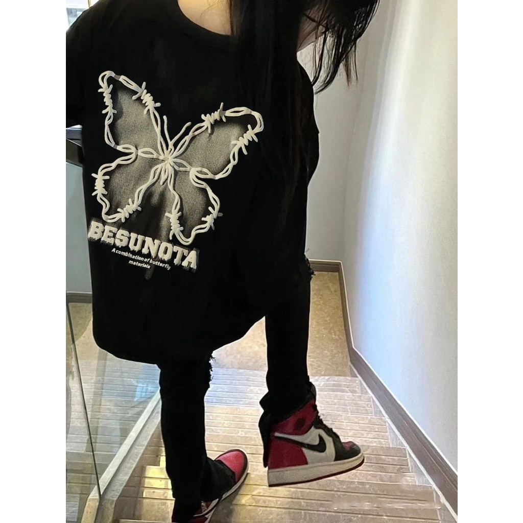 Áo Thun Nữ Ngắn Tay In Hình Phong Cách Trẻ Trung