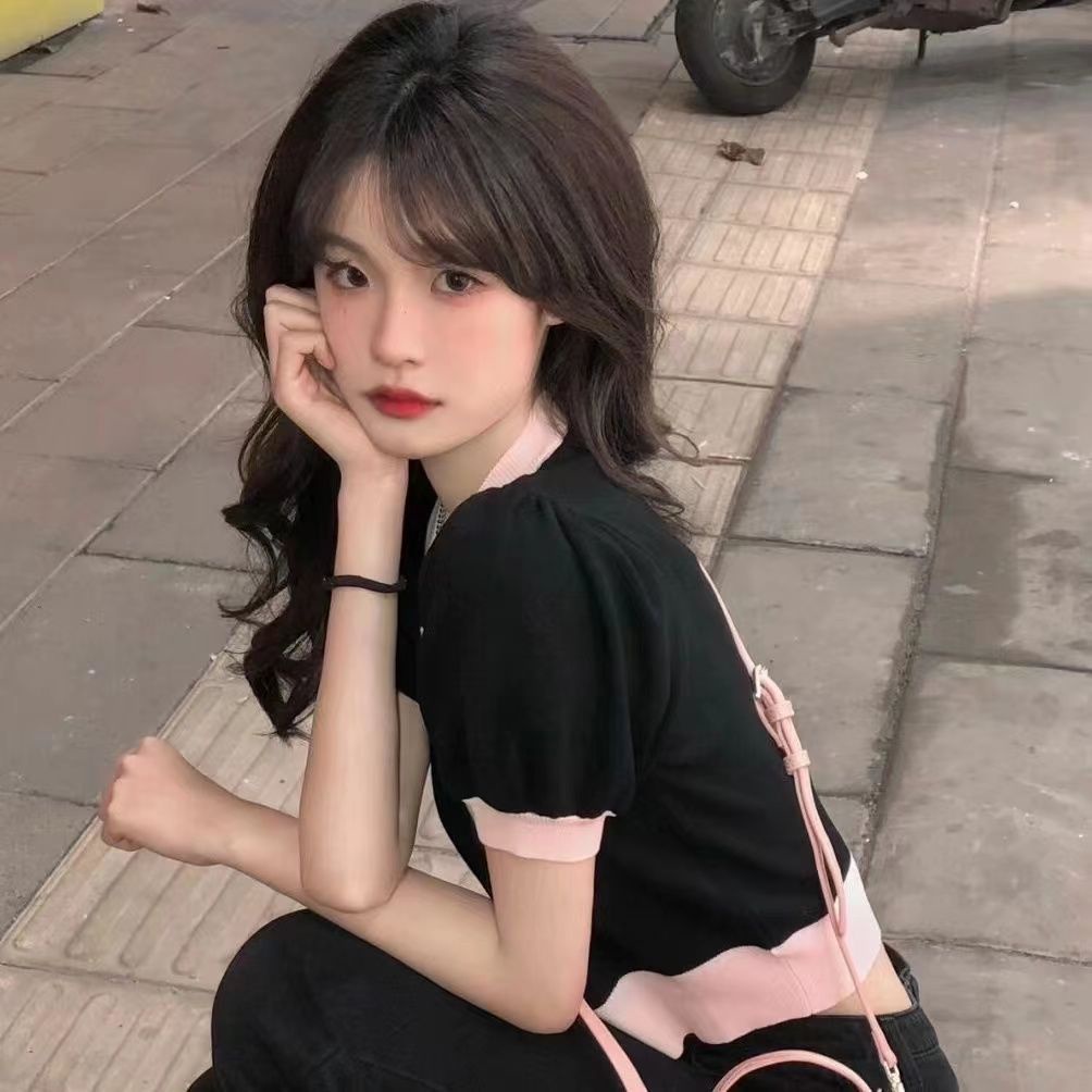 Áo Thun Ngắn Tay Thiết Kế Ngọt Ngào Thời Trang Mùa Hè Cho Nữ