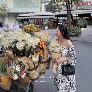 ĐẦM TRỄ VAI HOẠ TIẾT NÉT VẼ