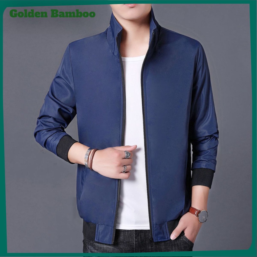 Áo Khoác Thời Trang Nam Chất Liệu Kaki Không Phai Màu, Không Co Rút, Bền Bỉ Golden Bamboo Nhận in ấn logo theo yêu cầu