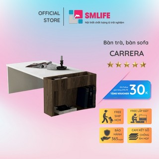Bàn sofa phòng khách kiểu dáng thanh lịch SMLIFE Carrera