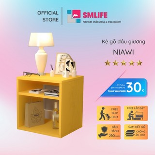 Kệ đầu giường thiết kế độc đáo SMLIFE Niawi