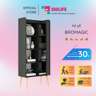 Tủ sách gỗ công nghiệp hiện đại SMLIFE Bromagic