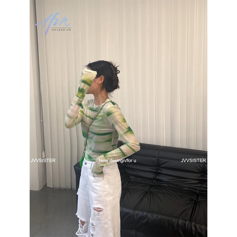 Áo Sơ Mi Chống Nắng Bán Trong Suốt Thiết Kế Thời Trang Phong Cách Hàn Quốc