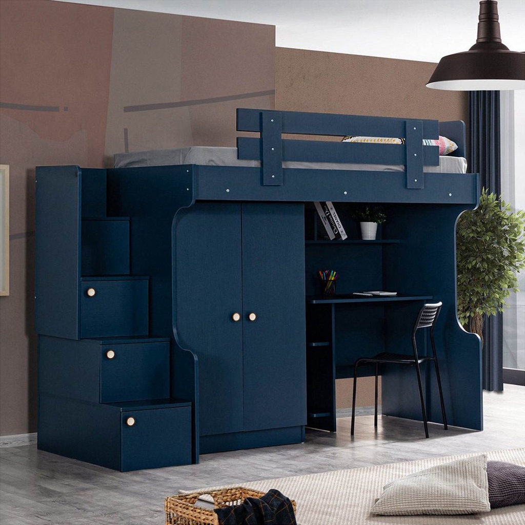 Giường tầng cho bé thiết kế linh hoạt SMLIFE Sianba