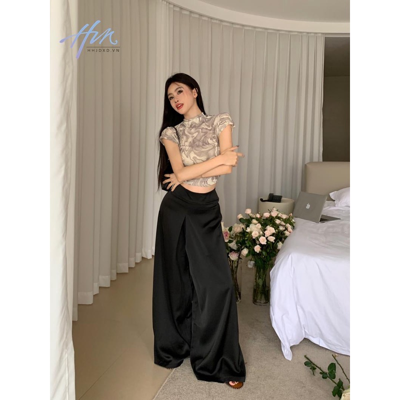 Áo Thun Ngắn Tay Dáng Ôm Gợi Cảm Thời Trang Cho Nữ