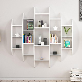 Kệ gỗ trang trí đa năng SMLIFE Witelo