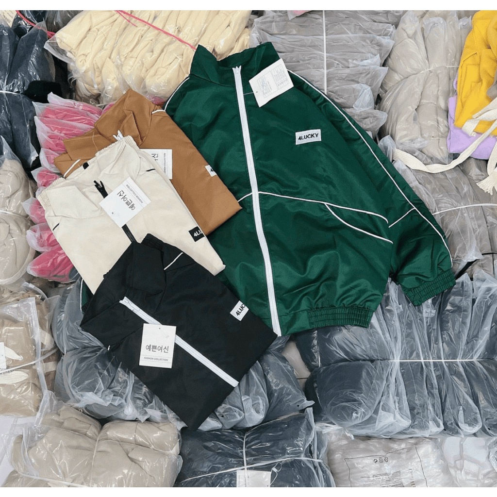 Áo Khoác Dù Mero Nam Nữ Cổ Trụ Phối Viền Có in Chữ Bốn Màu Có Túi Trong Mẫu Mới Hot Trend NEW UNISEX