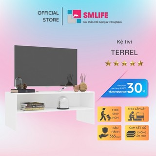 Kệ TV nhỏ gọn thiết kế tiện lợi SMLIFE Terrel