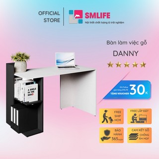 Bàn làm việc nhỏ gọn cho cá nhân đẹp SMLIFE Danny