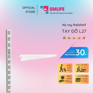 Tay đỡ kệ con thuyền Railshelf L27cm SMLIFE
