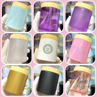 [ 250g ] Hủ nhựa nắp gỗ cao cấp hàng nhập đựng mỹ phẩm [KEM KIM PHỤNG]